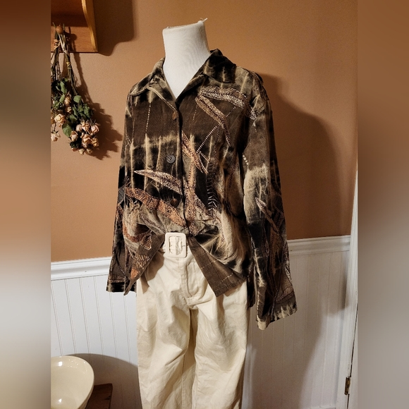 Vintage Chico's Design Safari Shacket - Picture 2 of 6